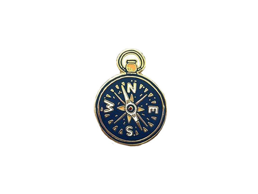 Enamel Pin; Compass By Noteworthy Paper & Press