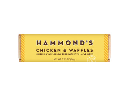 Hammond's Chocolate Bar; Chicken and Waffles, 2.25oz