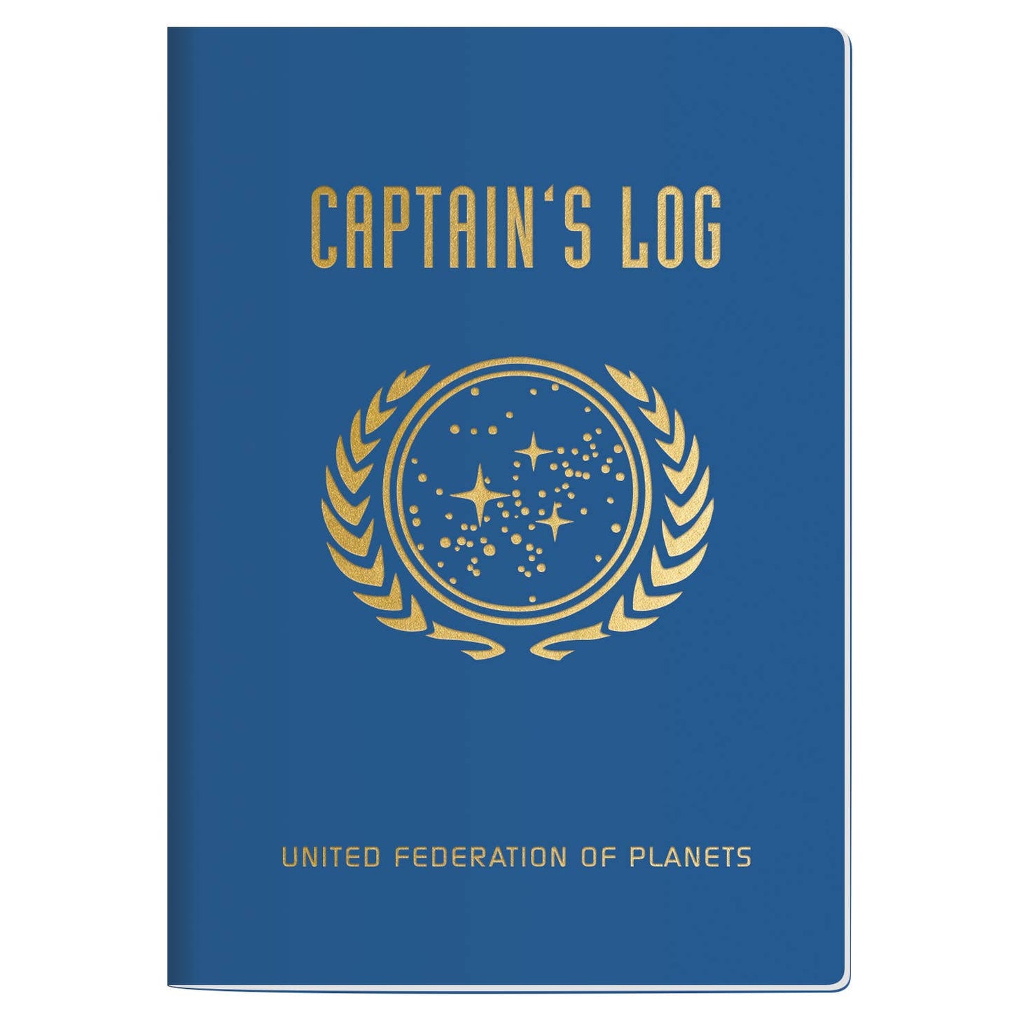 Star Trek Notebook; Captain's Log (Full-Size, Blue)