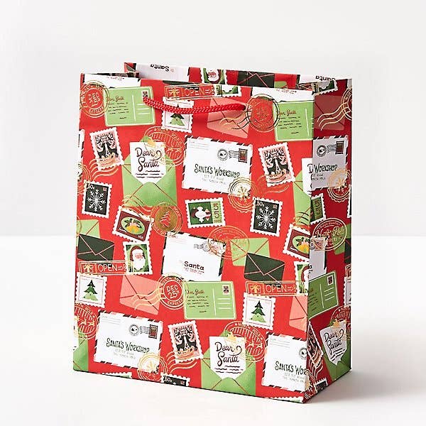 Medium Gift Bag; Santa Mail