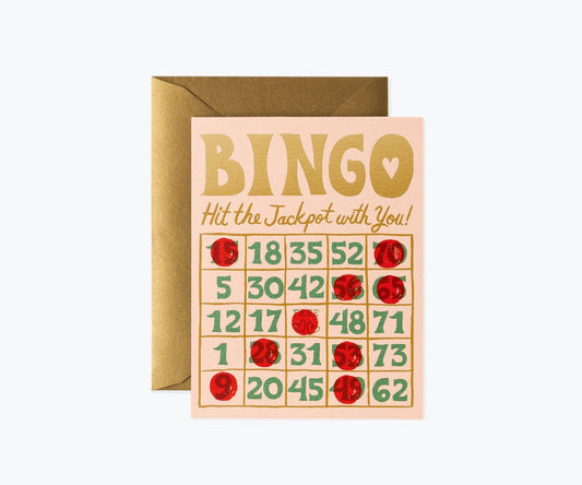 Rifle Paper Co. Love Card; Bingo