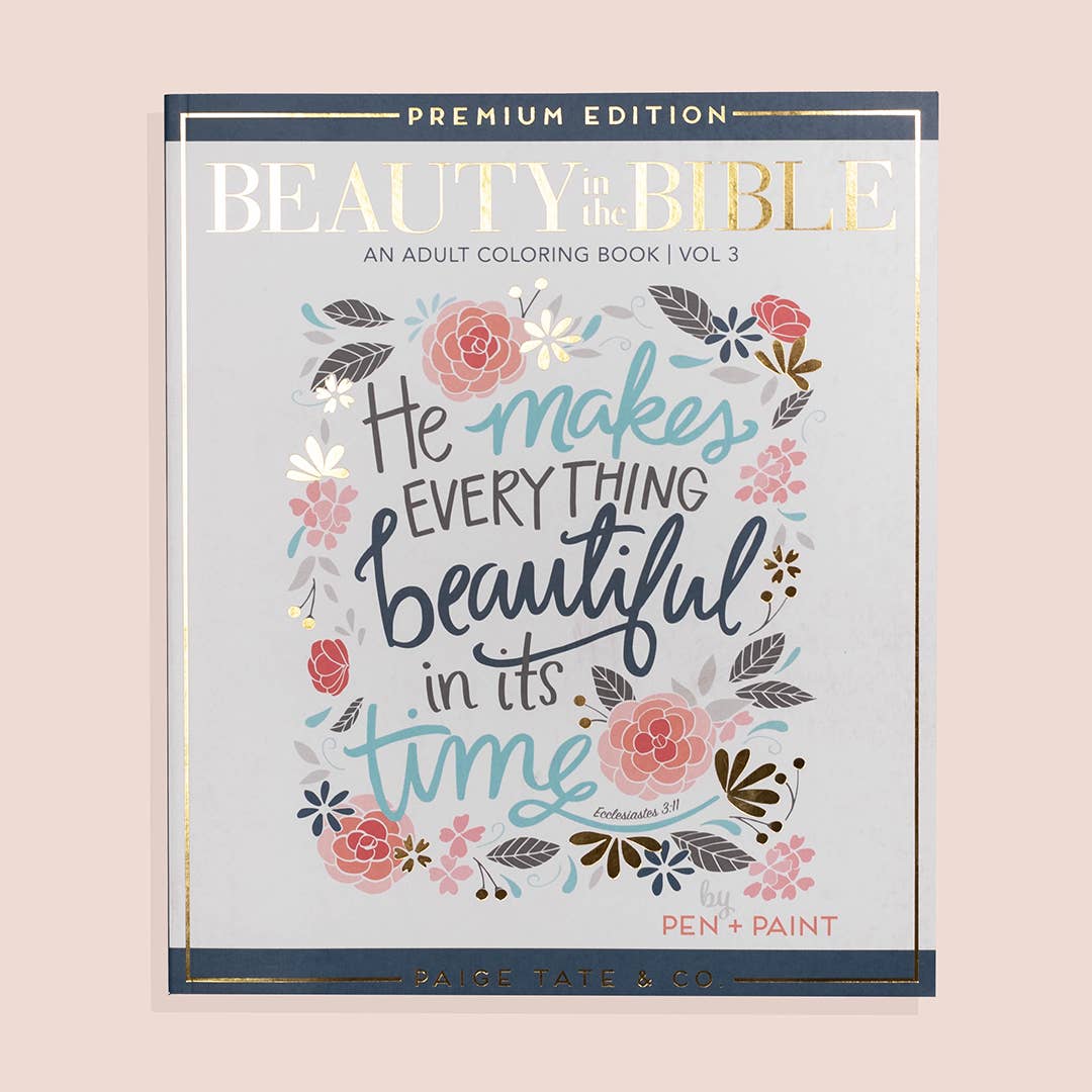 Coloring Book; Beauty in The Bible 3