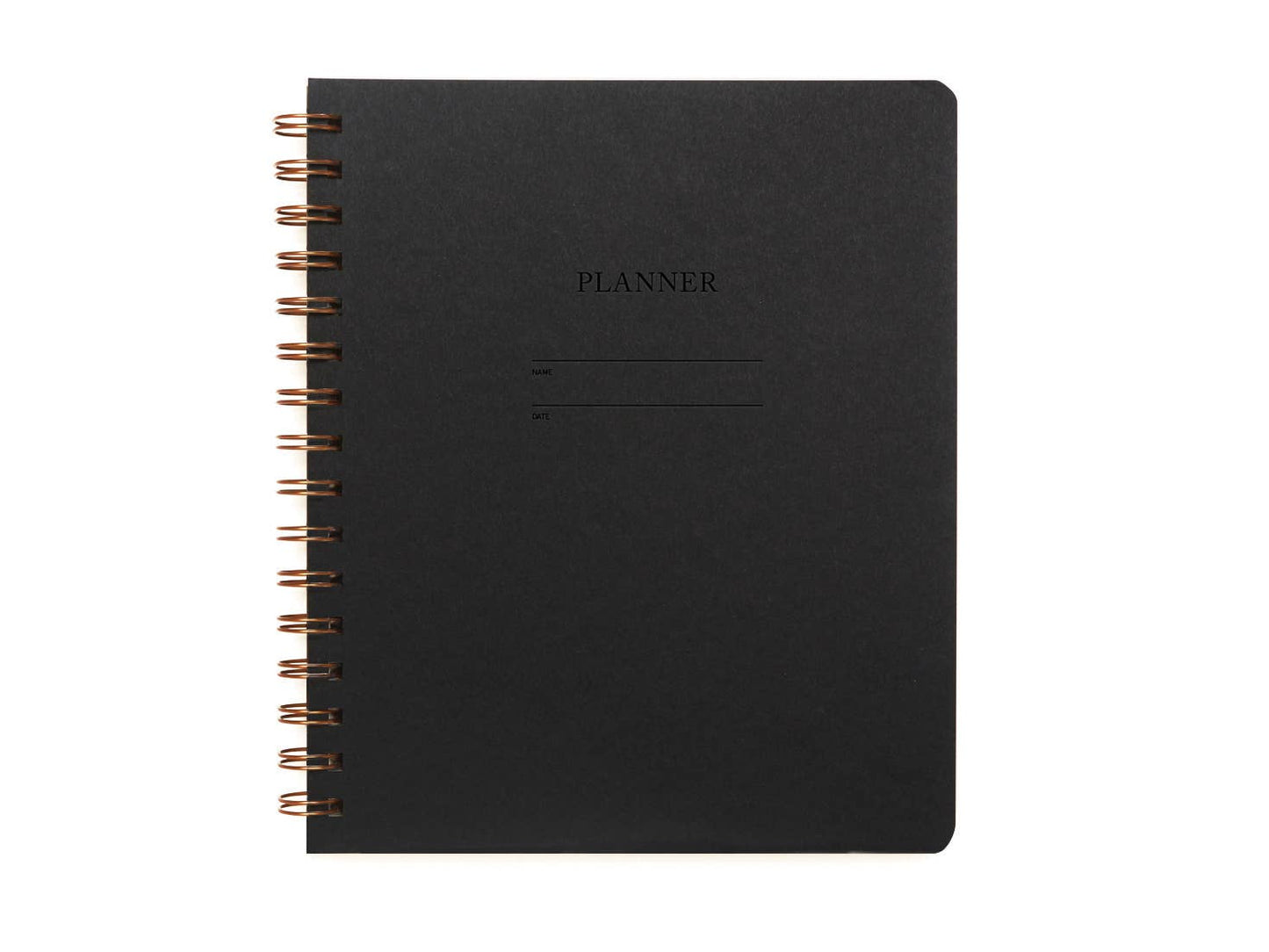 Planner; Black By Shorthand Press (Un-Dated)