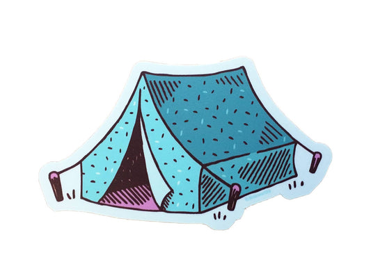 Vinyl Sticker; Tent By Noteworthy Paper & Press