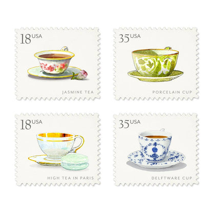 Decorative Labels; High Tea by Felix Doolittle (36 Labels)