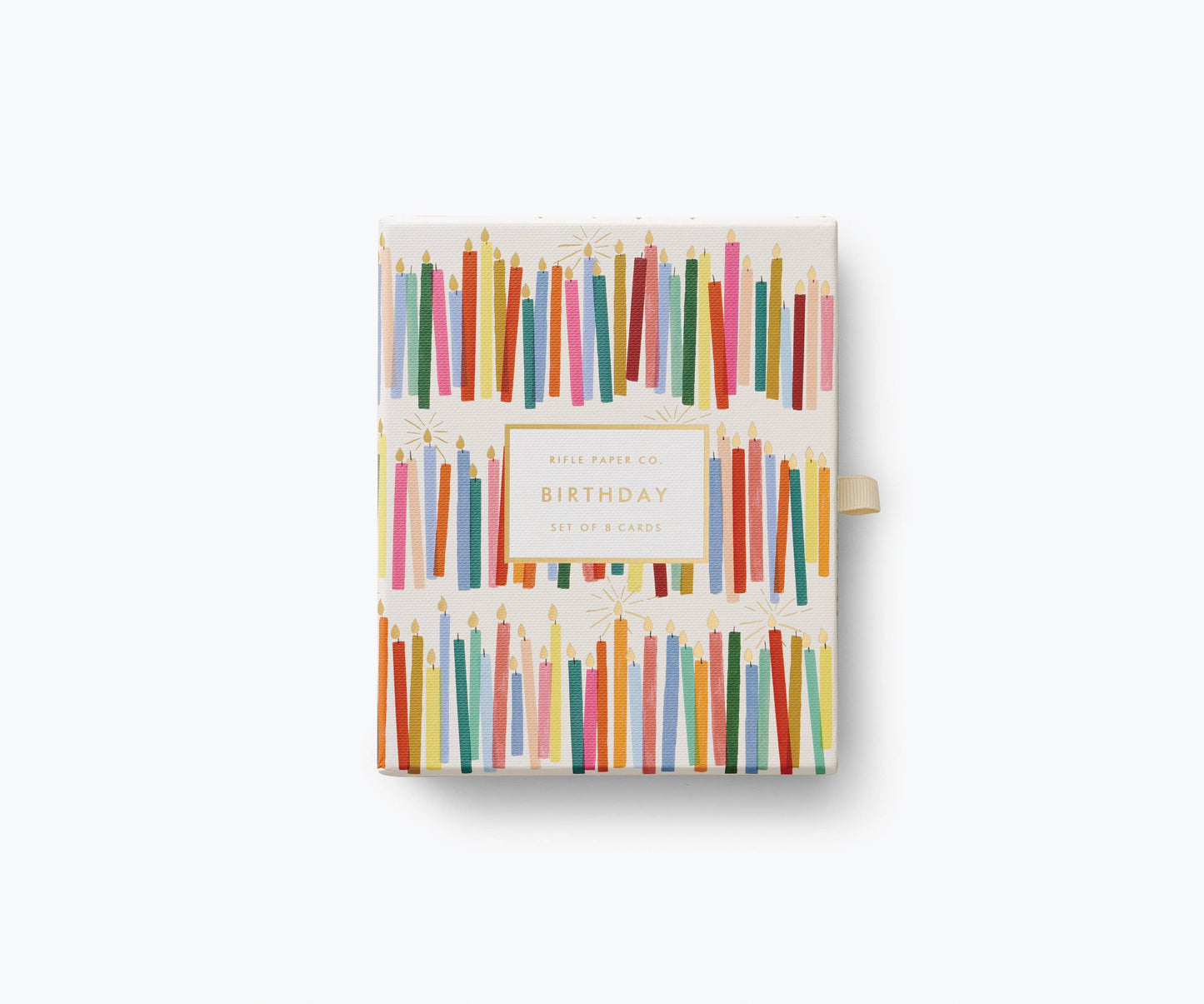 Rifle Paper Co. Birthday Card Set; Birthday Candles (Set of 8)